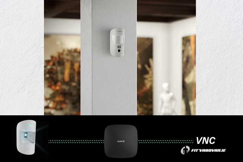 Senzor gibanja in alarmna centrala